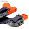 American Safety Molds - Compatible with Sig Sauer P320 (XFULL) - Non-Functional Solid Polymer Magazine - Blaze Orange - U.S.A - Magazine Holster Molding Prop view 4
