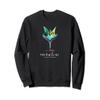Cat Martini, Meowtini Shaken Not Purr-ed | Funny Martini Cat Sweatshirt view 1