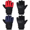 SATINIOR 2 Pairs Kids Waterproof Winter Snow Gloves Ski Gloves for Boy Girl Outdoor Warm Thickening Snowboard(Dark Blue, Red,6-10 Years) view 1