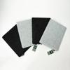 BOXIO - SIT: 4X Grey Seat Cushion for Camping, Toilet & Wash Accessories, Dining & Desk - Chair Pad, Kitchen Chair Cushions, Outdoor Chair Pillow, Bar Stool & Camping Essentials for All Chairs view 1