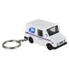 Zugar Land Diecast Pull Back Mini Postal Mail Carrier Truck Keychains (1 Pack) (2.5") Metal Post Office Truck with Pullback Motion. (1) view 1