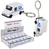 Zugar Land Diecast Pull Back Mini Postal Mail Carrier Truck Keychains (1 Pack) (2.5") Metal Post Office Truck with Pullback Motion. (1) view 4