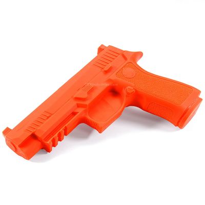 American Safety Molds - Non-Functional Solid Polymer Holster Molding Gun Prop - (Natural) - Blaze Orange - U.S.A. Made - Compatible with Sig Sauer P320 (XFULL)