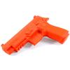 American Safety Molds - Non-Functional Solid Polymer Holster Molding Gun Prop - (Natural) - Blaze Orange - U.S.A. Made - Compatible with Sig Sauer P320 (XFULL) view 1