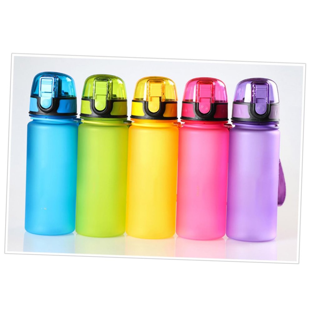 BESPORTBLE Portable Sports Cup Gym Water Bottle Slim Design Leakproof for Running Yoga