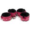Wrist Weights with Loops Lock for Men Women Ankle Weights Weighted Fluffy wrist strap leather wrist cuffs Straps Adjustable Kit for Ankle-Hand-Wrist view 1