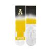 Strideline Appalachian State Mountaineers NCAA Licensed Crew Socks - Dip Dye (S) view 1