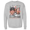 500 LEVEL Adley Rutschman Sweatshirt (Crew Sweatshirt, XX-Large, Heather Gray) - Adley Rutschman Baltimore Vintage WHT view 1