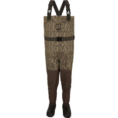 Drake Waterfowl Youth 1600 Insulated Breathable Eqwader Bottomland Youth Size 8