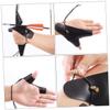 BESPORTBLE Leather Archery Hand Protector Pu Leather Glove for Finger Suitable for All Archery Styles for for Comfort view 4