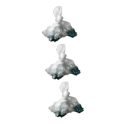 BESPORTBLE 3pcs Fishing Handle Fly Fishing Net Sturdy Silk Line for Fishpond and River