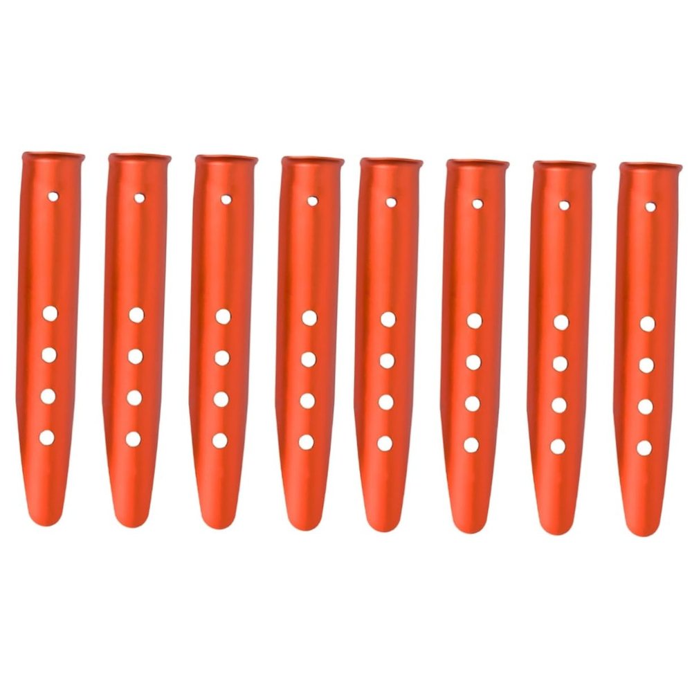 BESPORTBLE 8pcs Camping Tent Stakes Outdoor Beach Tent Ground Nails Heavy Duty Sand Spikes u Shape End for Stability
