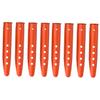 BESPORTBLE 8pcs Camping Tent Stakes Outdoor Beach Tent Ground Nails Heavy Duty Sand Spikes u Shape End for Stability view 1