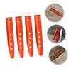 BESPORTBLE 8pcs Camping Tent Stakes Outdoor Beach Tent Ground Nails Heavy Duty Sand Spikes u Shape End for Stability view 4