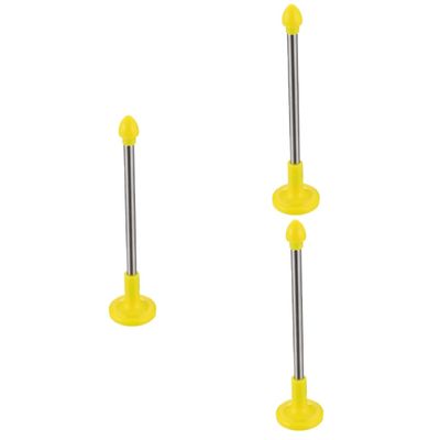 ABOOFAN 3pcs Magnetic Alignment Stick for Golf Rod for Swing Aid Compact Design for Easy Carrying Improves Face Alignment Trajectory Control for Outdoor Practice