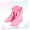 BESPORTBLE Reusable Rainproof Overshoes Children's Shoe Covers Rain Boot Covers Non-Slip Sole view 4