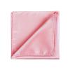 fortunatever Mens Solid Satin Pocket Square(Blush Pink) view 3