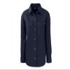 Cutter & Buck Roam Eco Knit Womens Shirt Jacket, Navy Blue, M view 1