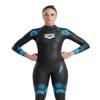ARENA Women's Powerskin Storm Open Water Wetsuit for Racing, Diving, Surfing, Triathlon,Holiday Black