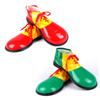NOLITOY Boots Clown for Adults Unisex Clown Shoes Comedy Costumes Party Shoes Halloween Carnival Green view 4