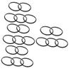 ABOOFAN 20pcs Silicone Sealing Ring for Bottles Elastic Bottle Cap Milk Storage Stopper Hot Sauce Seal Cup Supplies view 1