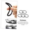ABOOFAN 20pcs Silicone Sealing Ring for Bottles Elastic Bottle Cap Milk Storage Stopper Hot Sauce Seal Cup Supplies view 2