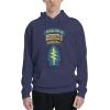 LIETEX Special Forces Ranger Airborne Men'S Pocket Hoodie Pullover Hooded Sweatshirt Medium Navy Blue view 1