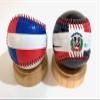 Dominican Republic Flag Baseball combo - Dominican accessories Play with Pride or Display Your Heritage (DR 2 Combo Ball) view 3