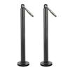 2 PCS Weight Loading Pin with Carabiner fit 1 inch Weight Plates and 2 inch Olympic Plates for Cable Pulley System LAT Pulldown,Weights Lifting Pin Holder Home Gym for Muscle Strength Training