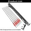 Archery Compound Bow Repeating Rapid Fire Device, 6 Shots Arrow,Arrow Automatic Self Loading Suitable for Compound Bows/Metal Riser Recurve Bow (Type 1) view 2