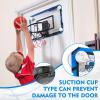 RUNBOW Indoor Mini Basketball Hoops Backboard with Powerful Suction Cups,Wall Mounted Door Basketball Hoops,Toys with Balls Gifts for Kids Boys Teens (43x30CM, Blue with Scorer) (Blue Scorer) view 3