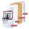 RUNBOW Indoor Mini Basketball Hoops Backboard with Powerful Suction Cups,Wall Mounted Door Basketball Hoops,Toys with Balls Gifts for Kids Boys Teens (43x30CM, Blue with Scorer) (Red Scorer) view 4