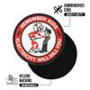 Remember Kids Electricity Will Kill You PVC Patch - Funny Morale Patches | Tactical Patches for Backpacks, Hard Hat, Vest | IBEW, Lineman, Electrician Accessories, Construction Gifts (Red PVC) view 3