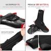 Silicone Waterproof Shoes Covers Cycling Shoe Covers Waterproof Cycling Overshoes, Road Cycling Shoes,Road Bike Overshoes,Bike Bicycle Shoe Covers Overshoes,Cold-Proof Waterproof Thermal Lining Warmer view 2