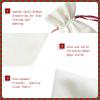 vacsAX Christmas Gift Bag with Drawstring Closure - Lightweight, Cute Design - Perfect for Birthdays and Parties Black umbrella in the rain view 3