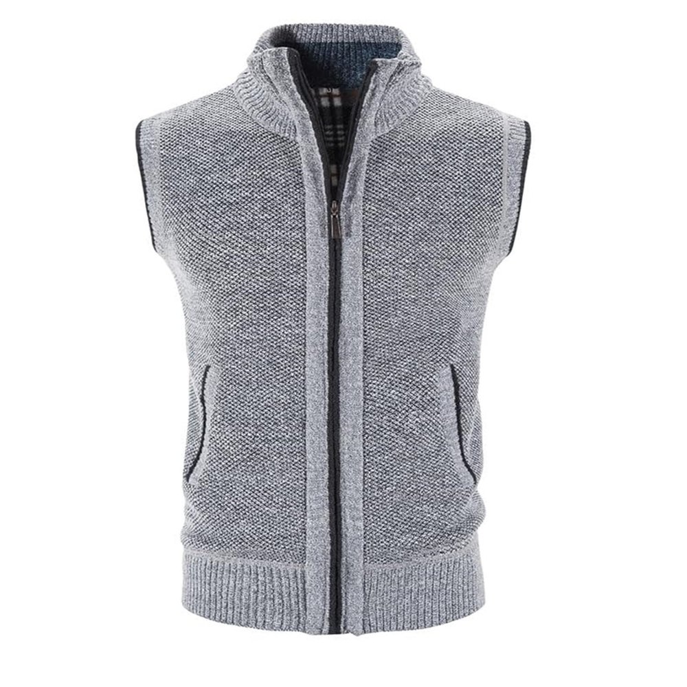 Buddhi Mens Knitted Sweater Relax Fit V Neck Vest Sleeveless Jumpers Classic Business Knitwear Jumpers Gilet Waistcoat Sweater Vest Tank Tops Knitwear Knitted Waistcoat Sweater Cardigans Tank Tops