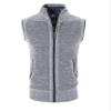 Buddhi Mens Knitted Sweater Relax Fit V Neck Vest Sleeveless Jumpers Classic Business Knitwear Jumpers Gilet Waistcoat Sweater Vest Tank Tops Knitwear Knitted Waistcoat Sweater Cardigans Tank Tops view 1