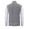 Buddhi Mens Knitted Sweater Relax Fit V Neck Vest Sleeveless Jumpers Classic Business Knitwear Jumpers Gilet Waistcoat Sweater Vest Tank Tops Knitwear Knitted Waistcoat Sweater Cardigans Tank Tops view 4