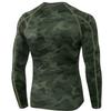 SPVISE Mens Compression Shirt Long Sleeve Camo Cool Dry Workout Gym Tops view 3