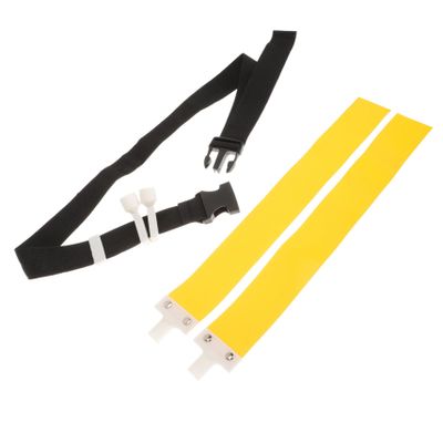 INOOMP 3pcs Football Waist Flag Belt Rugby Equipment for Games Football Supplies for Boys and Girls Adults at Parties Family Reunions and Camps