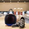 TAPIVA Bowling Roller Bags Bowling Ball Tote Bag Practical Bowling Accessories Bowling Ball Bag with Handle view 2