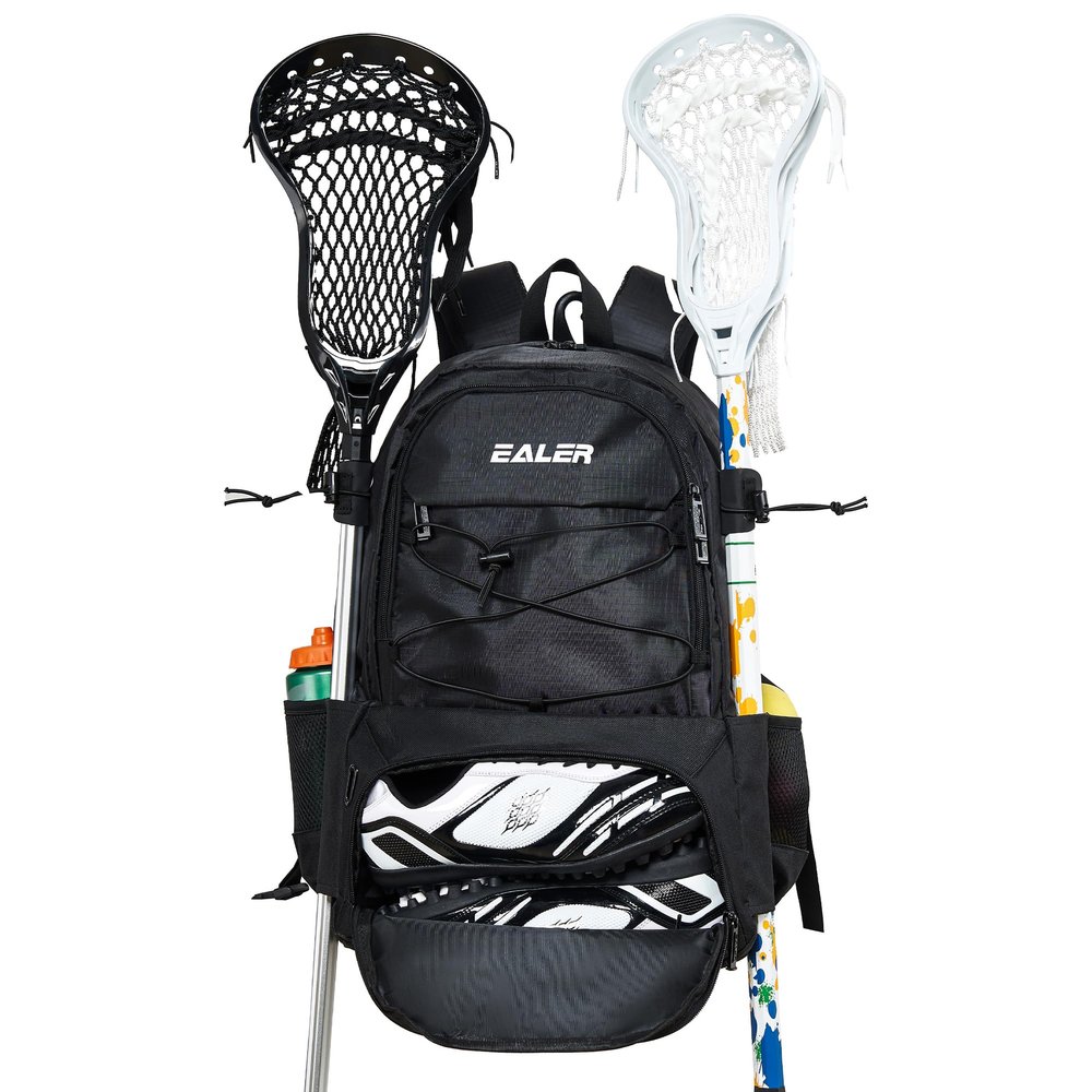 EALER ELB100 Lacrosse Bag, Turf Lacrosse Backpack Bag Large