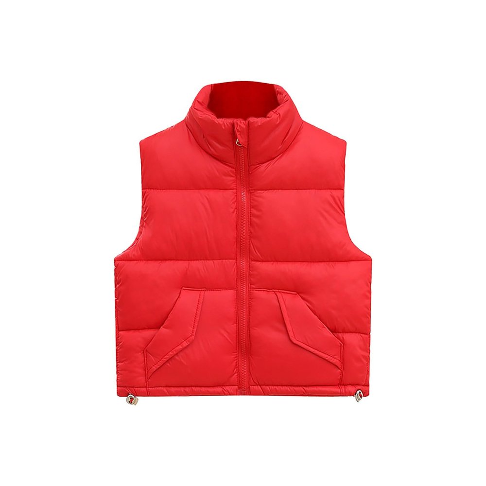 Toddler Baby Girls Winter Down Cotton Hedgehog Vest With Front Buckle Cartoon Warm Outwear Toddler (B, 4-5 Years)