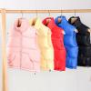 Toddler Baby Girls Winter Down Cotton Hedgehog Vest With Front Buckle Cartoon Warm Outwear Toddler (B, 4-5 Years) view 3