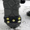 LIFKOME Outdoor Ice Grippers Non Slip Crampons for Shoes Universal Size for Men/Women view 3
