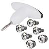 6pcs/Set Silver Golf Weights Kit for Taylormade Rossa Spider, Rossa Monza, Spider Tour Putter, R11 R11S R7 R9 R1 2x2g 2x4g 2x6g view 2