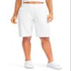 G Gradual Women's 12" Bermuda Long Shorts with Pockets High Waisted Stretch Knee Length Shorts for Women Summer Walking(White,L) view 1
