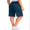 G Gradual Women's 12" Bermuda Long Shorts with Pockets High Waisted Stretch Knee Length Shorts for Women Summer Walking(Borealis Green,XL) view 2