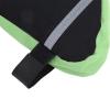 Bike Triangle Bag Multifunctional Bike Storage Bag Nylon Bicycle Frame Storage Bag Bike Triangle Pouch for Outdoor Cycling(Green) view 4