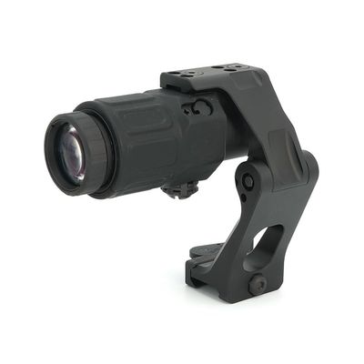 Tactical G33 3X Magnifier with FTC QD Mount Combo2.91" Optical Centerline HeightQuick Release & Flip-to-Center (FTC) MechanismCNC Aluminum (BK)